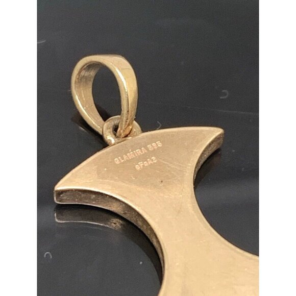 Glamira 14K Rose Gold Pendant Gerard Celtic Cross Talisman of Sacred 3 Symbol - Picture 7 of 7